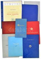 9 db vegyes kitüntetés adományozó, dicsérő oklevél