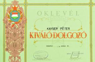 26 db vegyes oklevél