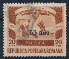 1951 Egyetemei sportjátékok érték felülnyomással Mi 1340