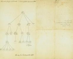 1912 Ferentzy (Ferenczy) család, valamint Káposztás József polgármester családfája, összeáll.: Harma...