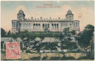 1914 Budapest II. Rózsadomb, Gül Baba sírja (türbéje) (ázott / wet damage)