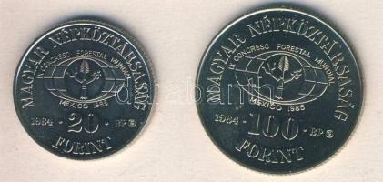 1984. 20Ft + 100Ft "FAO" pár T:BU