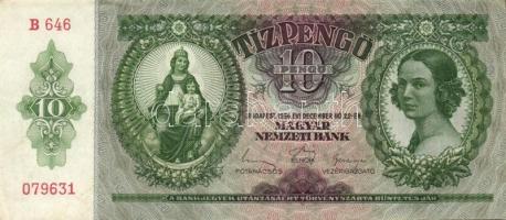 1920. 2K (11x) benne sorszámvariánsok T:II,III + 1936. 10P (2x) T:II,II+