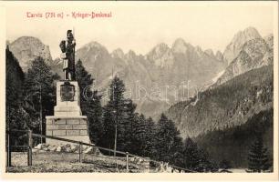 Tarvisio, Tarvis; Krieger Denkmal / Austro-Hungarian K.u.K. military monument