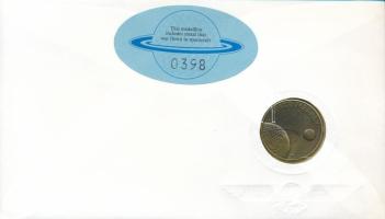 Amerikai Egyesült Államok 1989. "Ariane V30" bronz emlékérem "Űr emlékérem" sors...