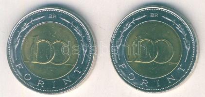 2002. 100Ft "Kossuth" (2x) T:1