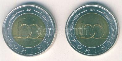 2002. 100Ft "Kossuth" (2x) T:1