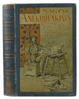 Tóth Béla: A magyar anekdotakincs. II. köt. Thesaurus Anecdoton Hungarorum. Gyűjtötte és magyarázza: - -. Mühlbeck Károly rajzaival. Bp., én., Singer és Wolfner. Kiadói aranyozott, festett, illusztrált egészvászon-kötés, Wolfner-kötés, festett lapélekkel, kopott borítóval, a hátsó táblán kis sérüléssel.