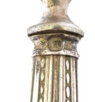 Ezüst(Ag) villa, jelzett, h: 16,5 cm, bruttó: 28,6 g