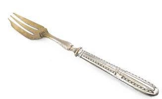 Ezüst(Ag) villa, jelzett, h: 16,5 cm, bruttó: 28,3 g