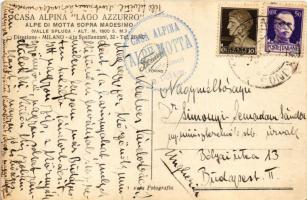 Alpe Motta, Transporto con slitte a Cavallo. Sullo sfondo il ferre ed il Pizzo Piani / Transport wit...