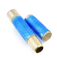 Ezüst(Ag) rúzstartó, jelzett, h: 6 cm, bruttó: 18,1 g