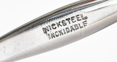 Ezüst(Ag) eszköz, jelzett, h: 11 cm, bruttó: 9,2 g