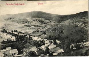 1916 Stájerlak, Steierlak, Stájerlakanina, Steierdorf, Anina; látkép, kolónia. Hollschütz kiadása és felvétele / Colonie / colony, general view (EK)