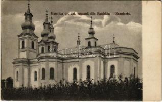 1922 Szaniszló, Stanislau, Sanislau; Biserica gr. cat. romana / Román görögkatolikus templom / Romanian Greek Catholic church (EK)