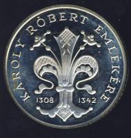 1992. 500Ft Ag "Károly Róbert" T:PP Tanúsítvánnyal!