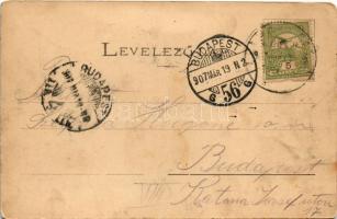 1907 Resicabánya, Resica, Resicza, Resita; utca. Ifj. Neff Károly kiadása / street view (fl)