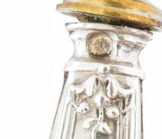 Ezüst(Ag) halas készlet, jelzett, h: 19 cm, bruttó: 90,3 g