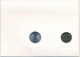 NDK 1982. 1M Al + NSZK 1989J 1M Cu-Ni "A Brandenburgi kapu megnyitása 1989. december 22-én"...