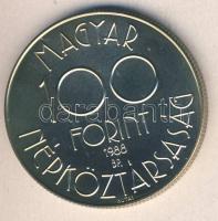 1988. 100Ft Ag "Labdarúgó VB" T:BU