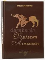 Szendrei Mihály (szerk.): Millenniumi Vadászati Almanach, Borsod-Abaúj-Zemplén Megye. H.n., 2001, Országos Magyar Vadászkamara Borsod-Abaúj-Zemplén Megyei Területi Szervezete. 309+2 p. Számozott 261./300 példány! Fekete-fehér és színes képekkel gazdagon illusztrált. Kiadói aranyozott bőrkötés.