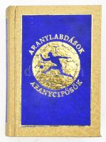 Hoffer József: Aranylabdások, aranycipősök. (Minikönyv). Bp., 1978, Sportpropaganda. Kiadói aranyozo...