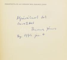 Parancs János 4 + 1 műve: 

A szerző, Parancs János (1937-1999) költő, műfordító, szerkesztő által...