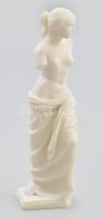 Miloi vénusz alabástrom szobor. 15 cm