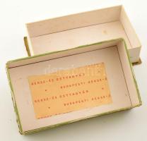 Gerbeaud süteményes doboz. cca 1910. Papír. 12x19 cm Kis sérüléssel