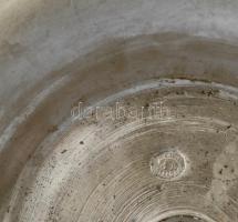 Berndorf alpakka gyufatartó és gyertyatartó. Jelzett d: 12 cm