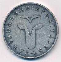 ~2000. "Szent Kristóf / Társadalombiztosításért" ezüstpatinázott fém emlékérem (42,5mm) T:...