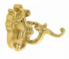 Felakasztható réz csengő 9 cm , Tartója 12 cm