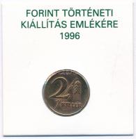 1947. 2f Cu-Zn "OTP Bank XV. kerületi Fiók / Forint Történeti Kiállítás emlékére 1996" papírtasakban T:AU lapkahiba Adamo F1