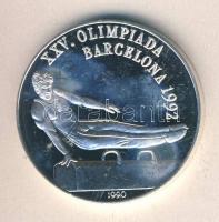 Kuba 1990. 10P Ag "Olimpia-lólengés" T:PP