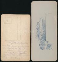 1915.IV.19. Bp., a kolozsvári 304. honvéd gyalogezred 1. századának parancsnoka (Kárpátalján az Uzso...