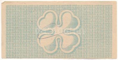 Budapest 1950. "65. Osztálysorsjáték" 1. osztály 1/4 sorsjegy, "A"-sorozat, &quo...