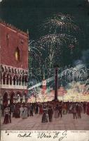 Venezia, Venice; Fireworks, San Marco (EK)