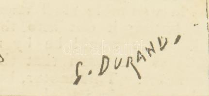 1888 Osztrák csapatok és hadnemek az orosz határ közelében (The rumours of war on the continent, typ...