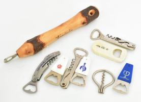 9 db retro sörnyitó és dugóhúzó