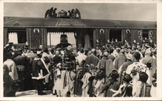 Szent István Jubileumi év 1938; a Szent Jobb aranyvonata photo