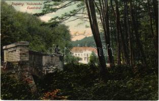 Pozsony, Pressburg, Bratislava; Vaskutacska, Ferdinánd király vasfürdő / Eisenbrünnel (Eisenbründl) / Zelezná Studénka / spa, bath