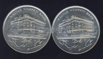 1993. 200Ft Ag "MNB" (2x) T:BU,2