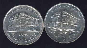 1993. 200Ft Ag "MNB" (2x) T:BU,2