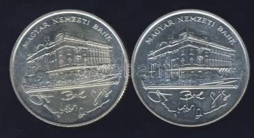 1993. 200Ft Ag "MNB" (2x) T:BU,2