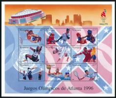 Nyári Olimpia, Atlanta kisív, Olympic Games Atlanta minisheet