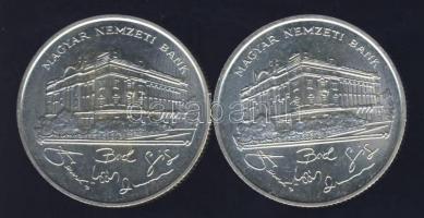 1993. 200Ft Ag "MNB" (2x) T:BU,2