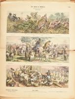 cca 1885-1890 Münchener Bilderbogen. München, é.n., Braun&Schneider. 24 db lap, humoros illusztr...