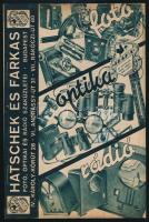 1932 HAFA fotóoptika, rádiószaküzlet képes árjegyzéke, Orion, stb. rádiók