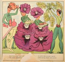 L. Fittler Vilma: Paszuly Pista lakodalma. A képeket Vida Mária rajzolta. Bp., é.n., Singer és Wolfn...