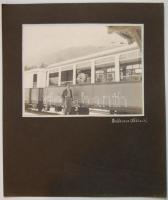 1931 Ausztria és a Dolomitok egy utazás képei, közel 100 fotó cca 14x16 cm-esek kartonlapokon képalá...